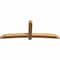 Ekena Millwork Bellingham Timber Gable Bracket, Western Red Cedar, 96"W x 36"H x 5 1/2"D x 5 1/2"F, 9/12 Pitch GBW096X36X0606BEL00SWR - alternate 5